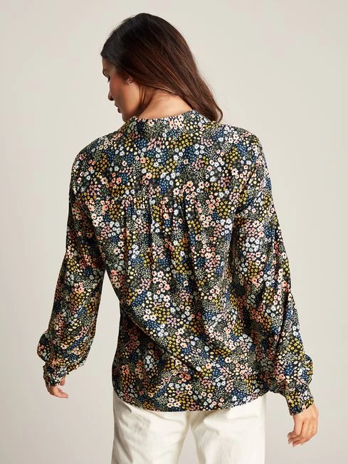 Joules Blue Kalina Concealed Placket Shirt - Image 2