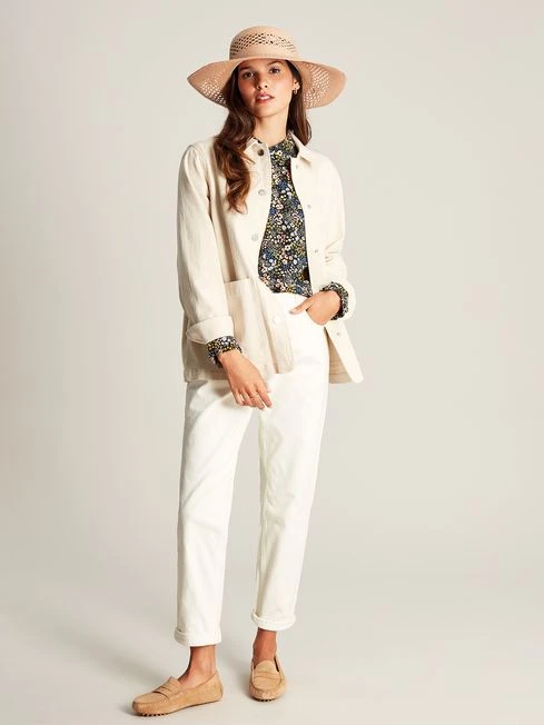 Joules Blue Kalina Concealed Placket Shirt - Image 3