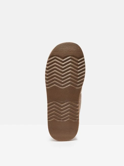 Oatmeal Faux Fur Lined Slippers - Image 6