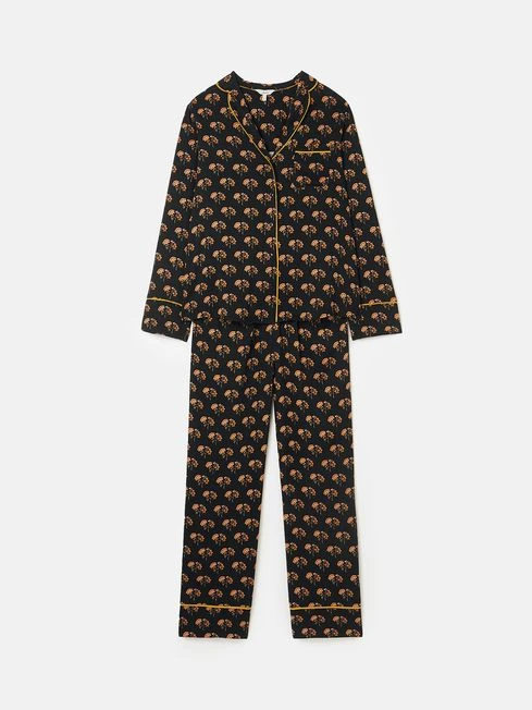 Black Floral Pyjama Set - Image 6