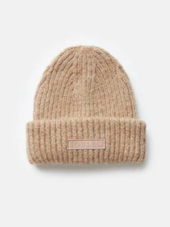 Oatmeal Soft Oversized Beanie