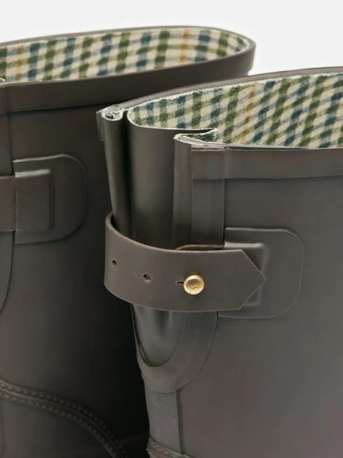 Brown Mid Height Wellies - Image 8