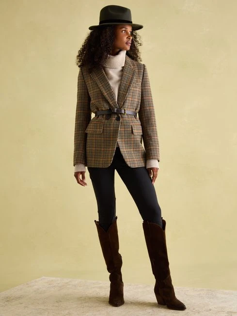 Khaki Fedora Hat - Image 2