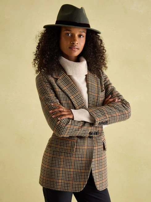 Khaki Fedora Hat - Image 3