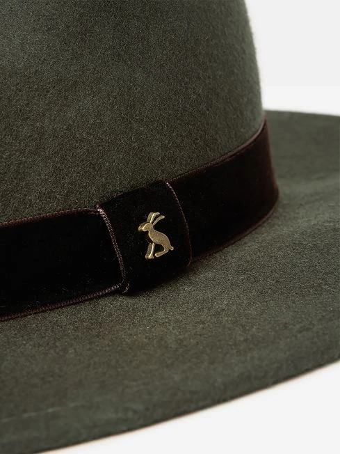 Khaki Fedora Hat - Image 5