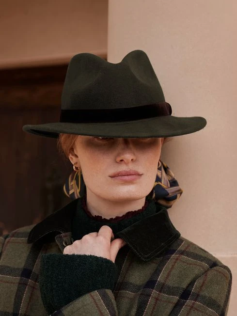 Khaki Fedora Hat - Image 6