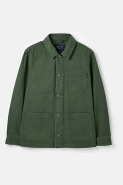Green Pocket Woven Jacket