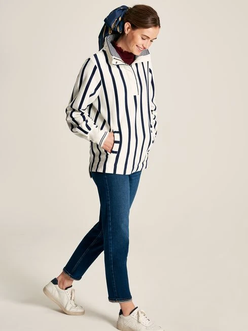 Cream/Navy Pullover Sweat - Image 3