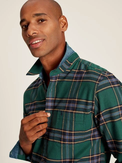 Green Check Shirt - Image 3