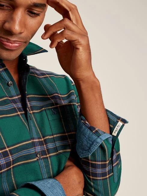 Green Check Shirt - Image 4