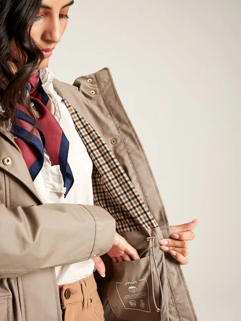 Brown Waterproof Raincoat - Image 6