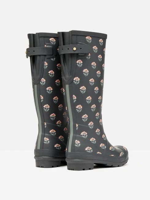 Grey Printed Wellies - Image 2