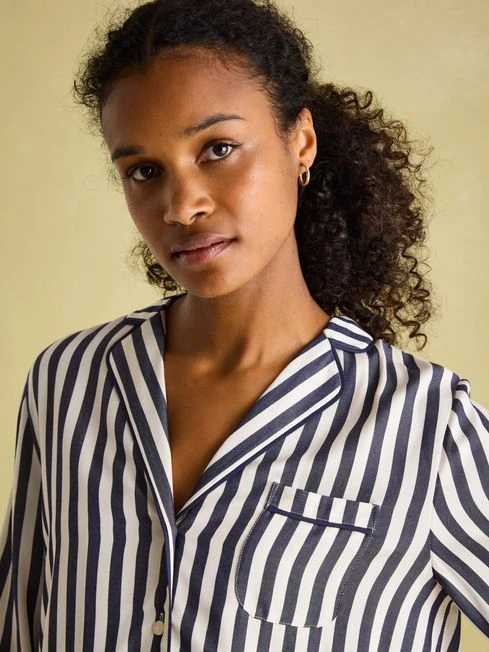 Navy Stripe Pyjama Set - Image 6