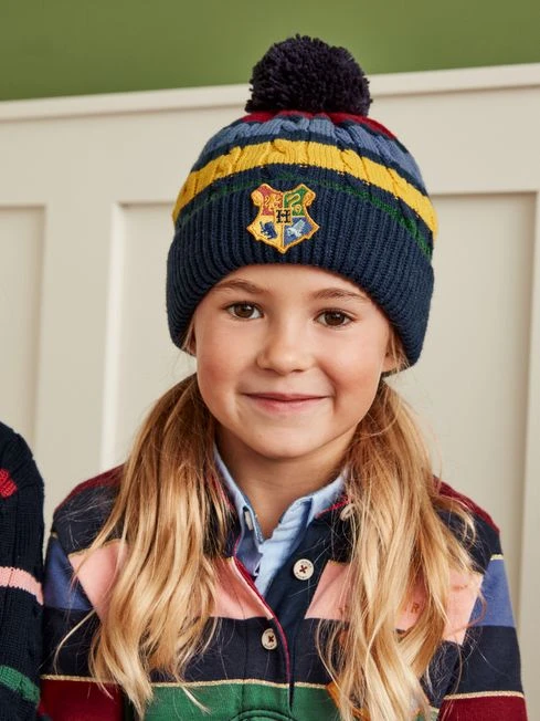 Navy Harry Potter™ Bobble Hat - Image 3