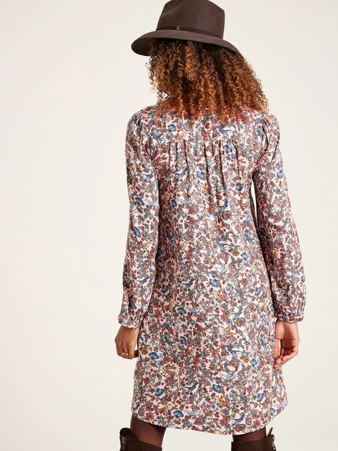 Pink Twill Mini Dress - Image 2