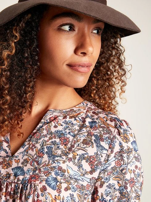 Pink Twill Mini Dress - Image 3