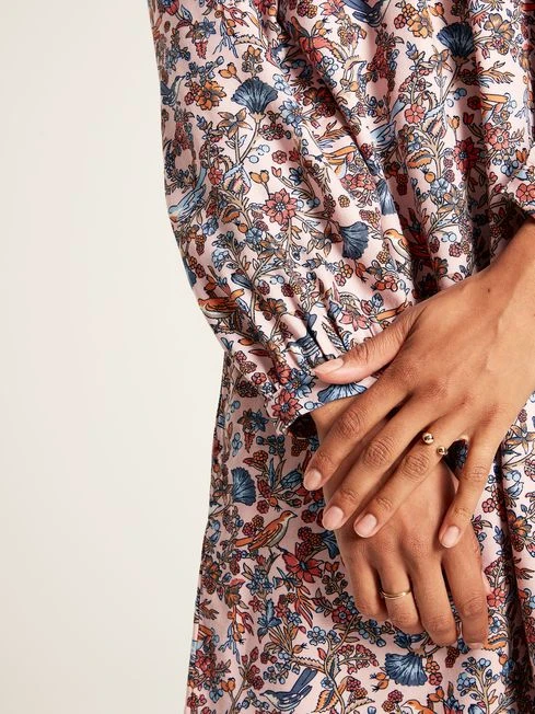 Pink Twill Mini Dress - Image 4