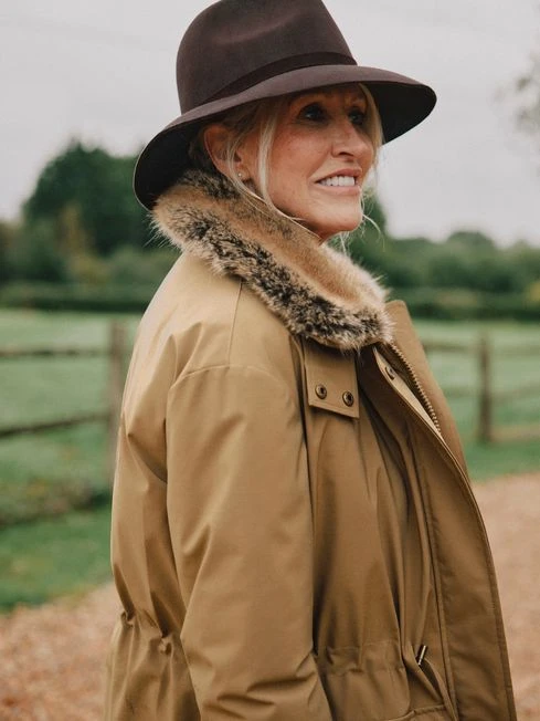 Tan Brown Waterproof Padded Jacket - Image 10