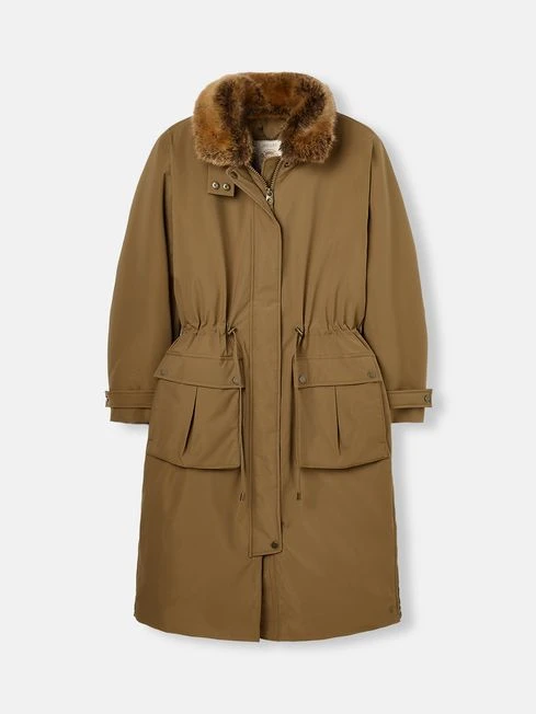 Tan Brown Waterproof Padded Jacket - Image 11