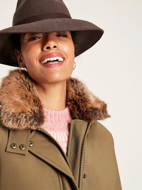 Tan Brown Waterproof Padded Jacket - Image 5