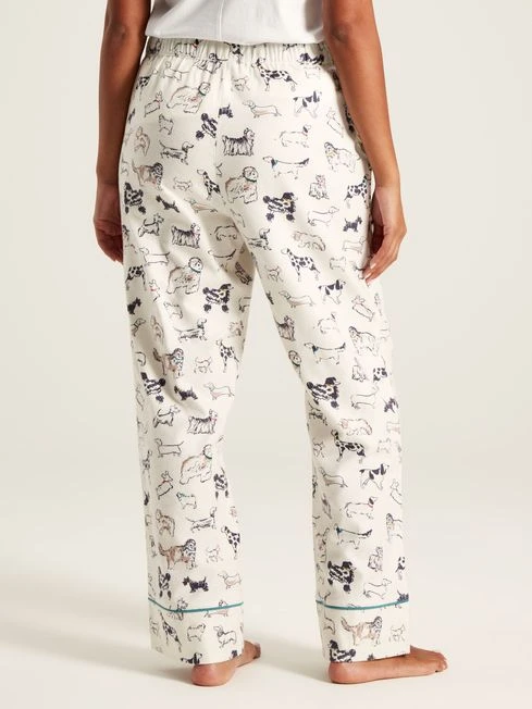 Stella Cream Pyjama Bottoms - Image 2