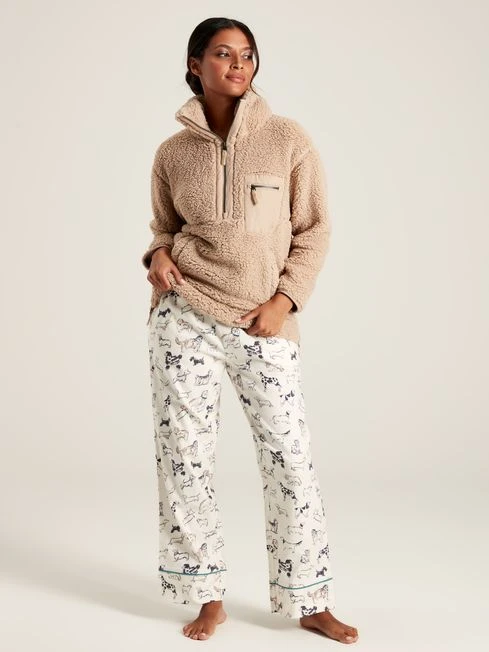 Stella Cream Pyjama Bottoms - Image 3