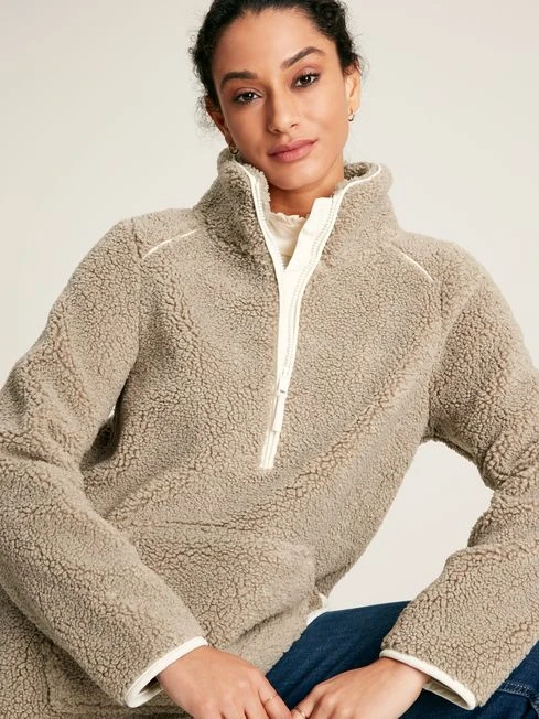 Grey Half Zip Fleece - Image 3