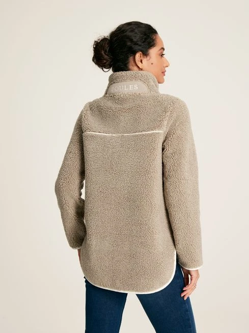 Grey Half Zip Fleece - Image 4