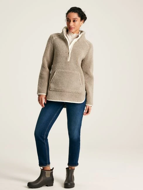 Grey Half Zip Fleece - Image 5
