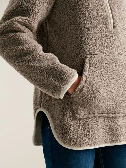 Grey Half Zip Fleece - Image 8