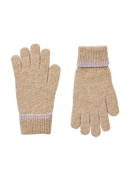 Oat Knitted Gloves - Image 4