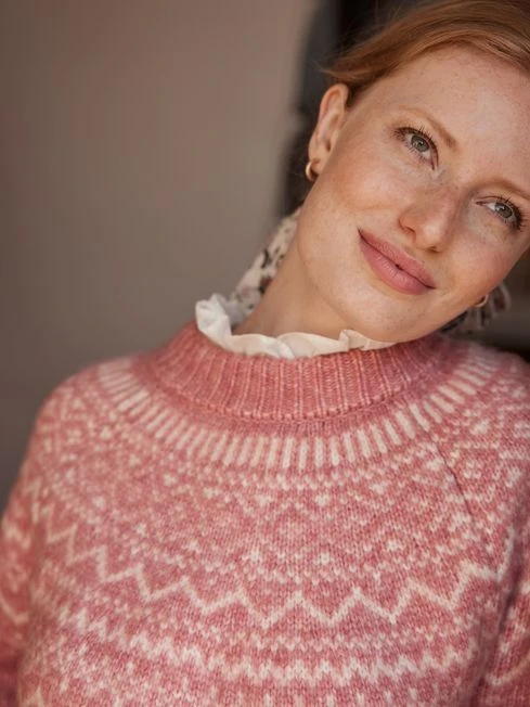 Pink Fair Isle Jumper
