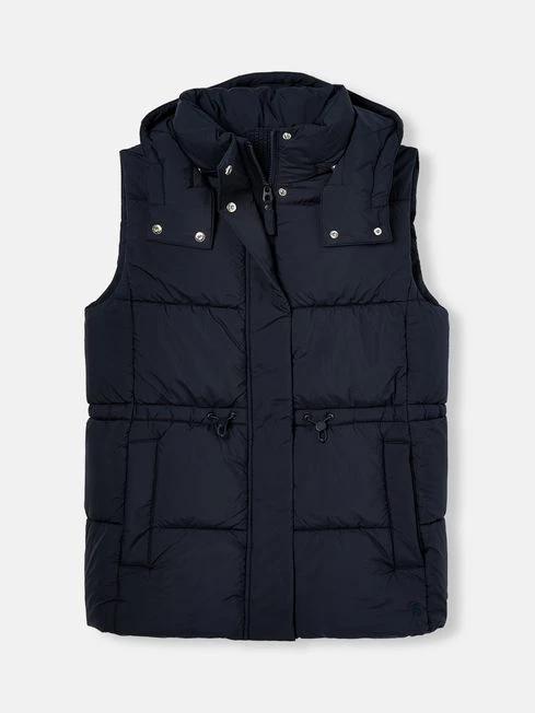Navy Showerproof Padded Gilet - Image 8