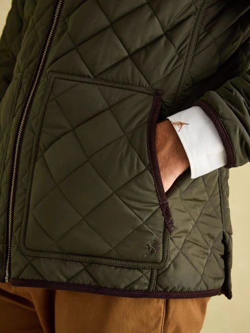 Green Maynard Quilted Coat - Image 4