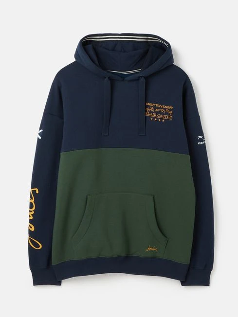 Navy Blue Unisex Hooded Sweatshirt - Image 7