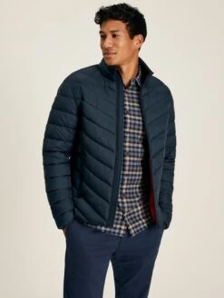 Garrett Blue Shower Resistant Padded Jacket