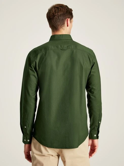 Oxford Green Classic Fit Shirt - Image 4