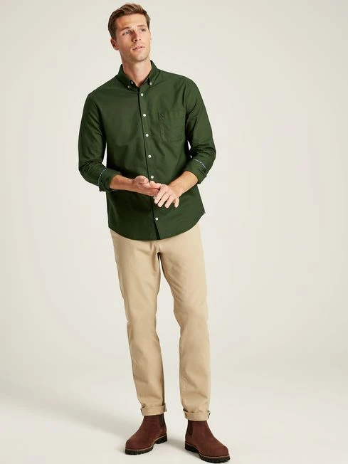 Oxford Green Classic Fit Shirt - Image 5