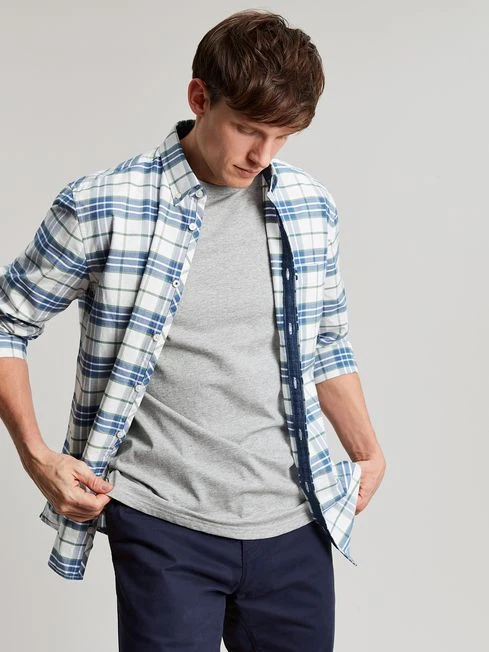 Grey Plain Jersey T-Shirt - Image 4