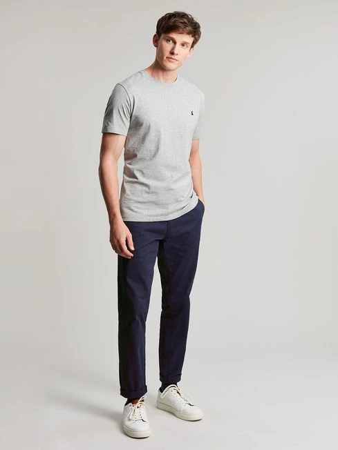 Grey Plain Jersey T-Shirt - Image 5