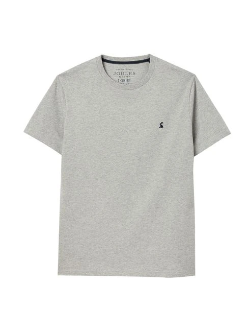 Grey Plain Jersey T-Shirt - Image 6