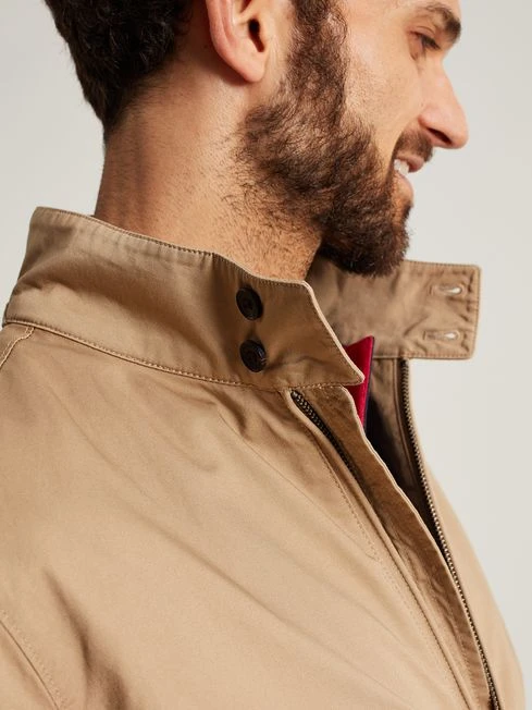 Joules Harrington Cotton Brown Jacket - Image 4