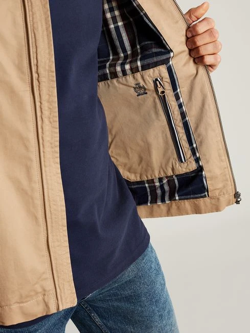 Joules Harrington Cotton Brown Jacket - Image 5