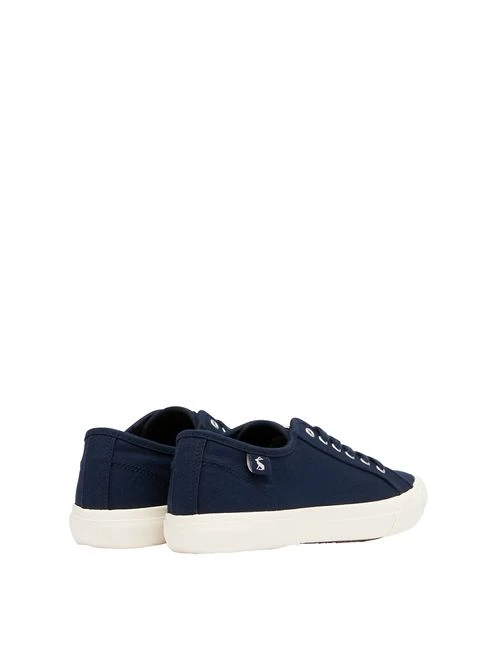 Navy Blue Lace-up Trainers - Image 2