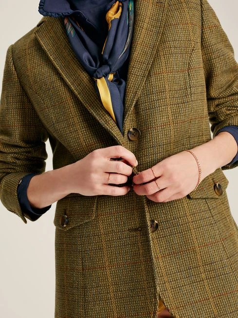 Green Tweed Blazer - Image 4