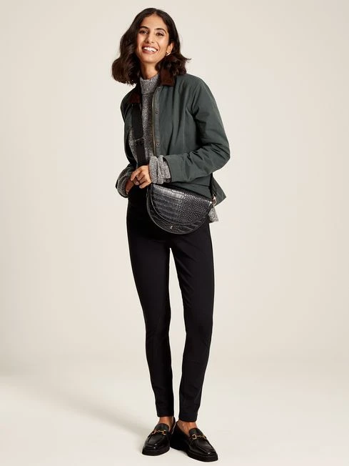 Black Half Moon Cross Body Bag - Image 3