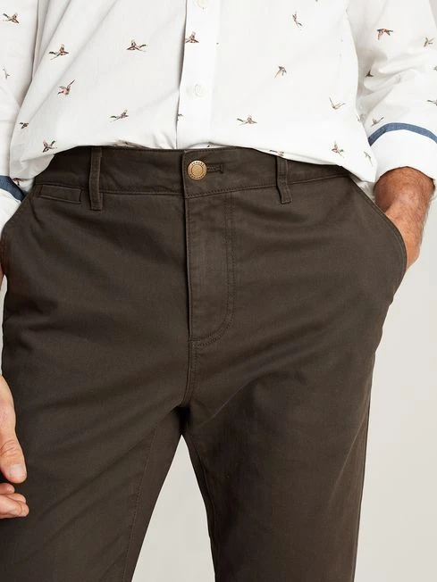 Green Slim Fit Chinos - Image 4