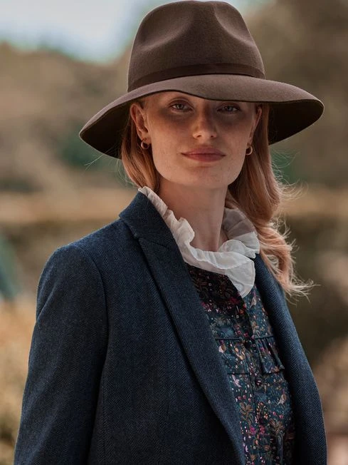 Brown Soft Fedora - Image 3