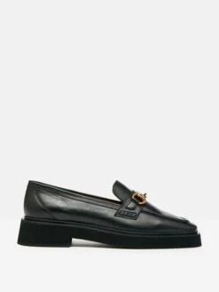 Black Chunky Loafers