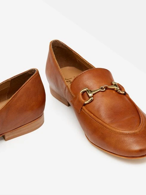 Brown New Slimline Loafers - Image 4